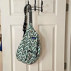 KAVU Rope Sling Pack With Adjustable Rope Shoulder Straps